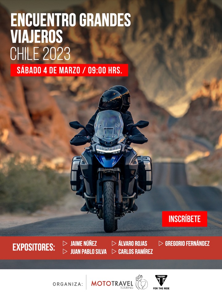 Programa e inscripción para el 1° EGV Chile.